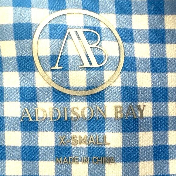 ADDISON BAY Gingham Everyday Leggings szXS  Sculpt Compression High-Rise - Picture 6 of 12